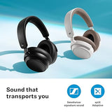 Sennheiser ACCENTUM Plus Wireless Bluetooth Headphones - Quick-Charge Feature, 50-Hr Battery Playtime, Adaptive Hybrid ANC, Sound Personalization, Touch Controls – White