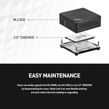 MSI Cubi N ADL Mini PC: Intel Celeron N100, Wi-Fi, Thunderbolt Type C, Black, Non-OS/Barebone: ADL-020BUS Cubi N Celeron N100, No OS, 3Y Warranty