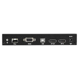 Black Box KVM Extender KIT Over Fiber - 4K30, Single-Head, DISPLAYPORT, USB 2.0 HUB, SERIA
