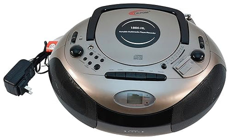 Califone 1886 Spirit SD Multimedia CD Player Cassette Recorder AM/FM Radio Boombox