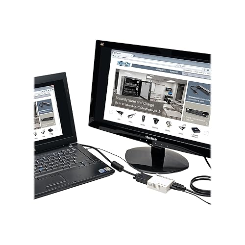 Tripp Lite P116-000-HDSC1 Component VGA Video and Audio to HDMI Converter/Scaler 1080p, White