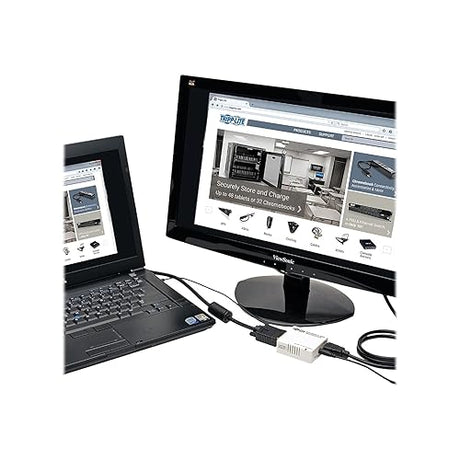 Tripp Lite P116-000-HDSC1 Component VGA Video and Audio to HDMI Converter/Scaler 1080p, White