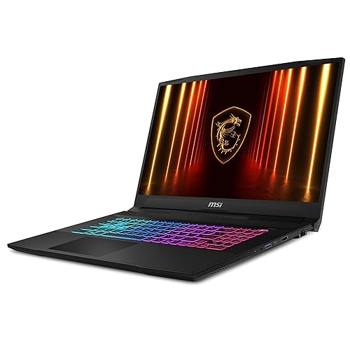 MSI Katana 17 HX B14WGK-077CA 17.3 240Hz QHD Gaming Laptop, Intel® Core™ i9-14900HX, RTX 5070, 32GB DDR5, 1TB NVMe PCIe SSD, Wi-Fi 6E, BT 5.3, 4 Zone RGB, Win11 Home