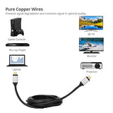 SIIG Ultra High Speed HDMI Cable - 16ft, HDMI 2.1 Cable, Supports high Resolution up to 8K@60Hz, 48Gbps, HDCP 2.2, Dynamic HDR, eARC, Gold Plated, Aluminum Housing (CB-H21111-S1) 16 FT