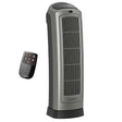 Lasko 5538 Ceramic Tower Heater with Remote Control, 8.5l x 7.25w x 23h
