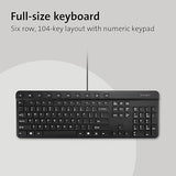 Kensington Simple Solutions Wired Keyboard TAA-Compliant (K55113US)