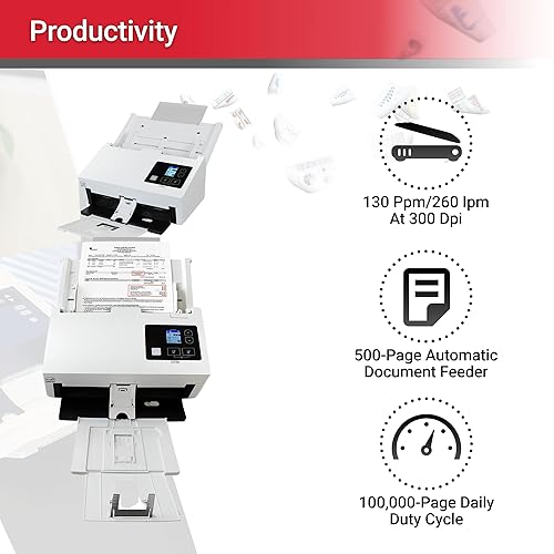  Xerox Visioneer Xerox D35 Scanner, USB Office Document Scanner  for PC and Mac, 45 PPM, Automatic Document Feeder (ADF), White : Office  Products