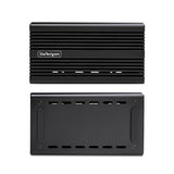StarTech.com USB4 M.2 NVMe Enclosure, 40Gbps, External USB-C/Thunderbolt NVMe SSD Enclosure, Aluminum Heatsink Case, B+M/M-Key