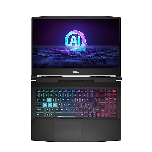 MSI Katana A15 AI B8VF-407CA 15.6 144Hz FHD Gaming Laptop, AMD Ryzen R9-8945HS, RTX 4060, 16GB DDR5, 1TB NVMe SSD, Windows 11 Home