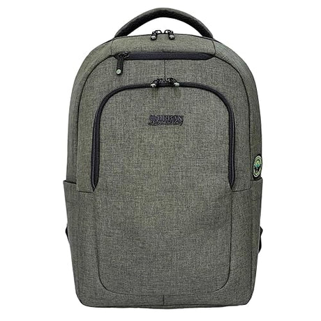 ECB34UF CYCLEE City Edition Ecologic Backpack for Notebooks and Computers (Khaki; 13 in. to 14 in.) 14.1-inch Green