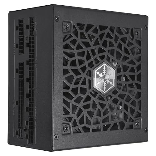 SilverStone Technology HELA 1300R Platinum ATX 3.0 / PCIe Gen 5 1300W Fully Modular Power Supply with Compact Dimensions, SST-HA1300R-PM