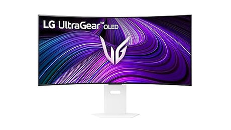LG 39GX90SA-W 39-inch Ultragear WQHD (3440 x 1440) OLED Curved Gaming Monitor 240Hz, 1ms, NVIDIA G-Sync Compatible, AMD FreeSync Premium, VESA DisplayHDR True Black 400, webOS, USB Type-C, White White 39 WQHD 3440 x 1440 240 Hz