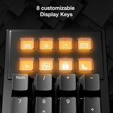 be quiet! Dark Mount Mechanical Keyboard | Linear | Hot-Swappable Lubricated Silent Switches | Detachable Numpad and Media Dock | Programmable ARGB Keys | Quality PBT Double Shot Keycaps | BT001US