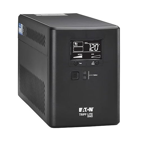 Eaton Tripp Lite Series Cloud-Connected 750VA UPS Battery Backup & Surge Protector, Remote Management & Monitoring, 500W, 10 Outlets, LCD Screen, Computer UPS, 3-Year Warranty (SMART750LCDTNC)