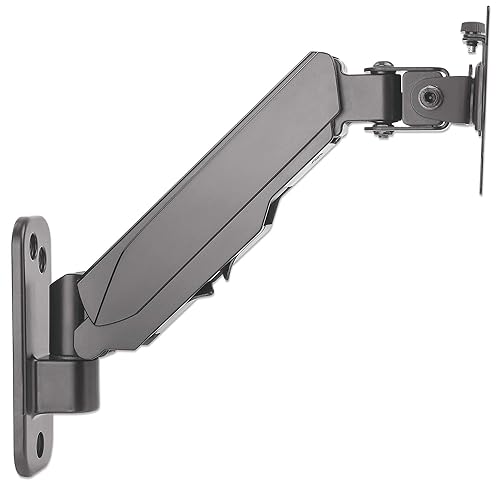 Universal Gas Spring Monitor Wall Mount Single Gas-Spring Arm, Supports One 17 to 32 TV or Monitor Up to 8 Kg (17.64 lbs.) Model Number 461603