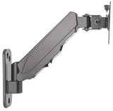 Universal Gas Spring Monitor Wall Mount Single Gas-Spring Arm, Supports One 17 to 32 TV or Monitor Up to 8 Kg (17.64 lbs.) Model Number 461603