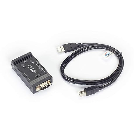 Black Box USB to RS232 Opto-Isolated Converter - - USB - TAA Compliant