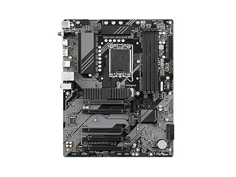 GIGABYTE B760 DS3H AX (rev. 1.x) LGA 1700 Intel B760 ATX Motherboard with DDR5, 2* M.2, PCIe 4.0, USB 3.2 Gen 2 Type-C, WiFi 6E Realtek GbE LAN, Q-Flash Plus, PCIe EZ-Latch