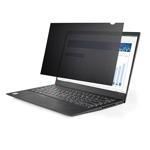 StarTech.com 15.6-inch 16:9 Laptop Privacy Filter, Anti-Glare Privacy Screen w/51% Blue Light Reduction, Notebook Screen Protector w/ +/- 30 Degrees Viewing Angle, Matte/Glossy (156L-PRIVACY-SCREEN)