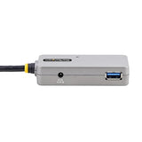 StarTech.com USB Extender Hub, 10m USB 3.0 Extension Cable w/ 4-Port USB-A Hub, Active/Bus Powered USB Repeater Cable, Optional 20W Power Supply Included, Level 2 ESD Protection (U01043-USB-EXTENDER)