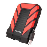 ADATA HD710 Pro 1TB USB 3.1 IP68 Waterproof/Shockproof/Dustproof Ruggedized External Hard Drive, Red (AHD710P-1TU31-CRD) 1TB Red