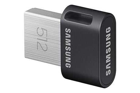 SAMSUNG MUF-512AB/AM FIT Plus 512GB - 300MB/s USB 3.1 Flash Drive, Gunmetal Gray [Canada Version]