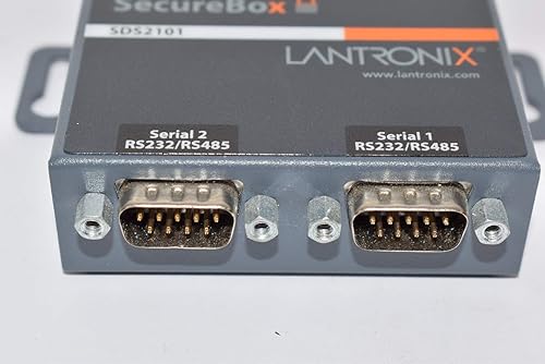 Lantronix SecureBox SDS2101 - Device server - 2 ports - 10Mb LAN, 100Mb LAN, RS-232, RS-422, RS-485