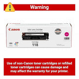 Canon Genuine Toner Cartridge 118 Magenta
