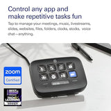 Elgato Stream Deck Neo (Black) – 8 Customizable Keys, 2 Touch Points, Speed Through Tasks & Workflows - Control Word, Excel, PowerPoint, Teams, Zoom, Spotify and More - Works with Mac & PC