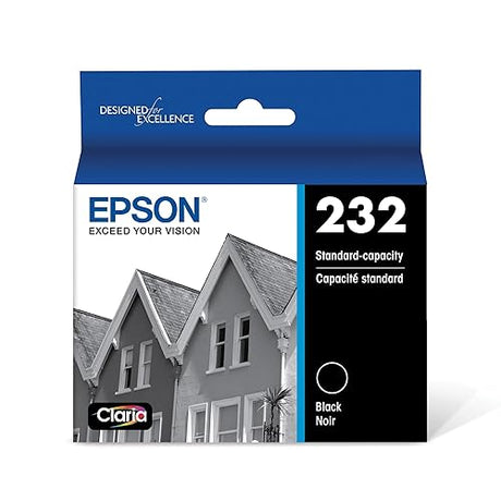 Epson T232 Black Ink Cartridge, Standard Capacity