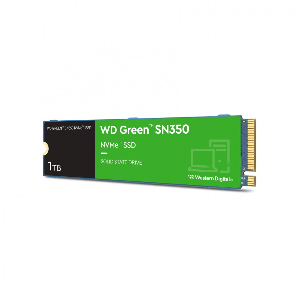 Western Digital Ssd Green Sn350 1Tb M.2 Nvme Pci Express 3.0 2400 Mb/S Wds100T2G0C