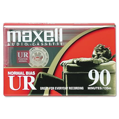 Maxell Normal Bias Ur-90 Blank Audio Cassette Tape