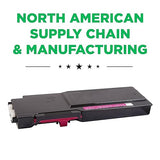 Clover Remanufactured Toner Cartridge Replacement for Dell C2660 | Magenta | High Yield Magenta 4,000