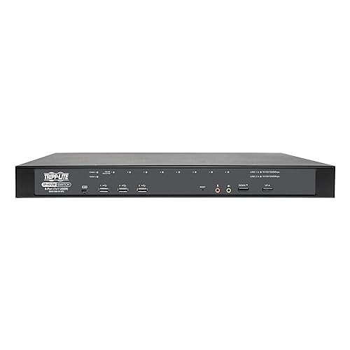 Tripp Lite Secure KVM Switch 4-Port DVI + Audio NIAP PP3.0 Certified DVI-I (B002-DV1A4)