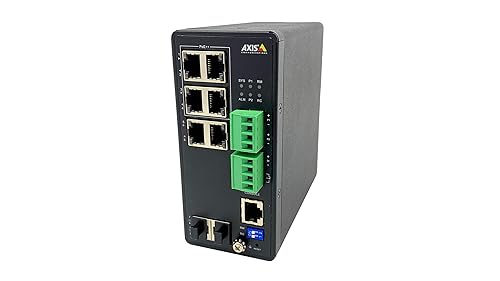 T8504 R AXIS T8504-R Industrial PoE Switch - 2 x 10/100/1000Base-T, 2 x SFP In ...
