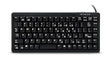 Cherry G84-4100LCAUS-2 Compact Wired Keyboard - PS/2, USB, Black