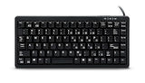 Cherry G84-4100LCAUS-2 Compact Wired Keyboard - PS/2, USB, Black