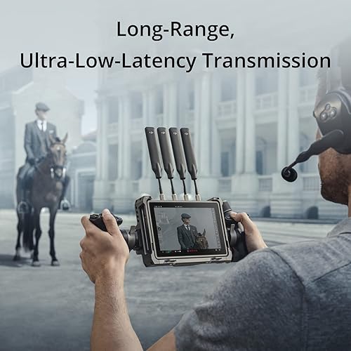 DJI Transmission (High-Bright Monitor Combo), 20,000ft 1080p/60fps Transmission, Transmitter and High-Bright Monitor, Integrated Wireless Receiver, Gimbal/Focus/Camera Control, Independent Recording