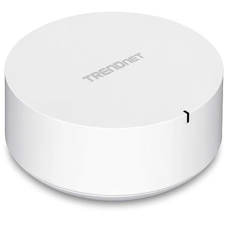 TRENDnet AC2200 WiFi Mesh Router,TEW-830MDR,1xAC2200 WiFi Mesh Router,App-Based Setup,Expanded Wireless Internet(Up to 2,000 Sq Ft.Home),Supports 2.4GHz/5GHz,White