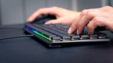 Cherry MX 10.0N RGB Mechanical Keyboard MX Low Profile Speed switches, Aluminum housing, Premium Keyboard for Gaming and Work. G8A-25010LVBUS-2