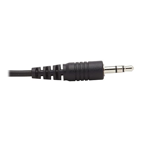 TRIPP LITE P783-006 Tripp Lite DisplayPort KVM Cable Kit, 3 in 1-4K DisplayPort, USB, 3.5 mm Audio (3xM/3xM), 4:4:4, 6 ft., Black,
