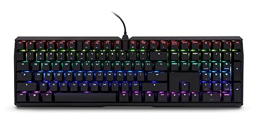CHERRY MX Board 3.0 S Wired Mechanical Keyboard Aluminum Housing MX Red Silent Switches for Gaming and Office Black