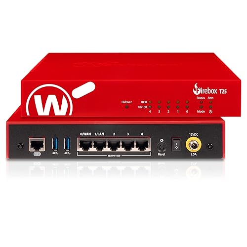 Trade Up to WatchGuard Firebox T25 with 1-yr Total Security Suite (WGT25671)