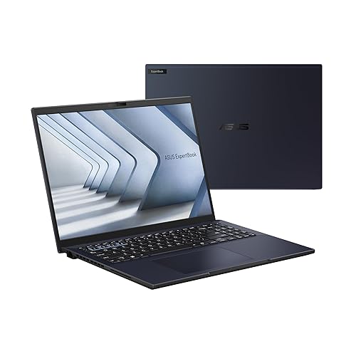 ASUS ExpertBook B3 B3604CMA-P73T-CA Business Laptop, 16.0 Touch WUXGA, Intel Core Ultra 7 Processor 155U 1.7 GHz, Intel AI Boost NPU, 16GB, 1TBSSD, Wifi6, Windows 11 Pro, Black