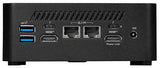 MSI Cubi NUC Barebone Desktop, Intel Core 5-120U, 2X DDR5 Slots (up to 64GB), TPM 2.0, WiFi 6E, 3 Year Advance Replacement (1MG-010BUS) Cubi NUC Core 5-120U, No OS, 3Y Warranty