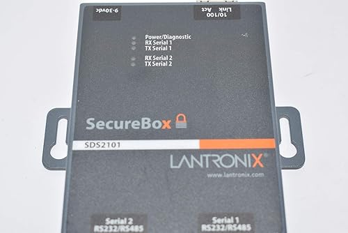 Lantronix SecureBox SDS2101 - Device server - 2 ports - 10Mb LAN, 100Mb LAN, RS-232, RS-422, RS-485