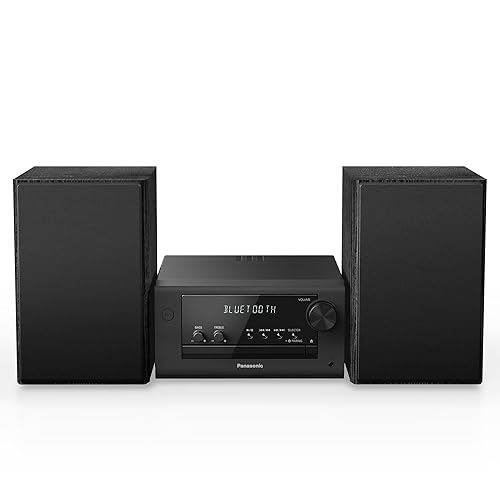 Panasonic SCPM700 Micro System with CD, Radio and Bluetooth, Black