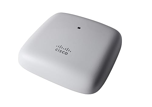 Cisco Business 140AC Wi-Fi Access Point | 802.11ac | 2x2 | 1 GbE Port | Ceiling Mount | Limited Lifetime Protection (CBW140AC-B)