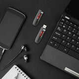 TEAMGROUP C212 Extreme Speed 512GB 1000/800MB/s USB 3.2 Gen 2 Easy Push-and-Pul Flash Thumb Drive External Data Storage Memory Stick Compatible with Computer/Laptop/PS4 PS5 TC2123512GB01 512GB C212 Racer