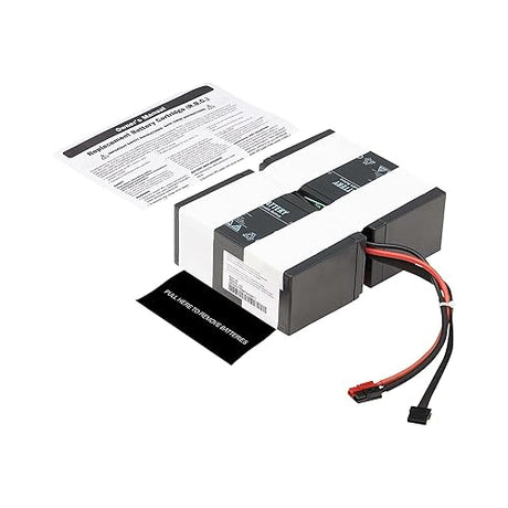 Tripp Lite Certified UPS Battery Replacement for SUINT1000LCD2U - Two 12 Volt Batteries, 18-Month Limited Warranty (RBC24S)